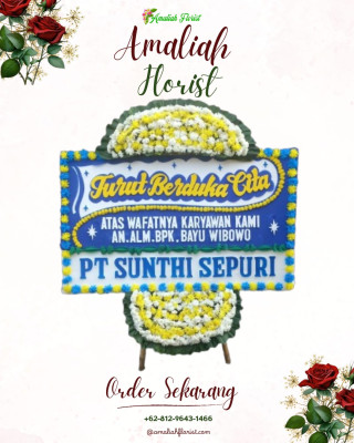 Papan Bunga Duka di Manggelum